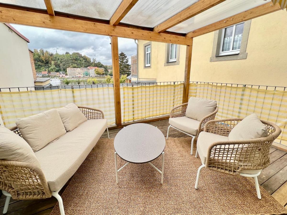 Meissner Elb-Domizil Meissen Extérieur photo